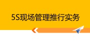 5S现场管理推行实务