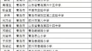 青岛五十八中副校长吴峰获“齐鲁名校长”包翠霞获“齐鲁名师”