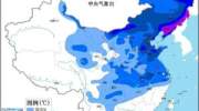 天气预报图冷到发紫 网友：广东人不配拥有冬天