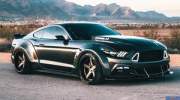 属于高中生的2016款福特Mustang GT，终究改装成心目中的“宽马”