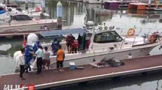 海南陵水有4名男子游泳时被海浪冲走失踪，警方：1人幸存，其他3人仍在搜救