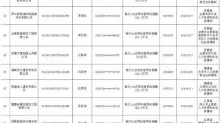 2019年第二批拖欠农民工工资“黑名单”公布