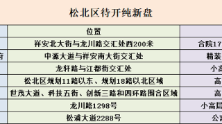 全城热盼！哈尔滨松北区7个纯新盘还未开售！户型咋规划的？