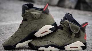 离发售不远了？Travis Scott x Air Jordan 6联乘全貌细节大赏