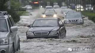 暴雨挡不住爱心，交广爱心帮帮团员雨中捡车牌无偿交交警