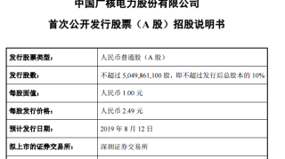 核电第一股正式打新！中广核登陆A股，千亿市场回暖