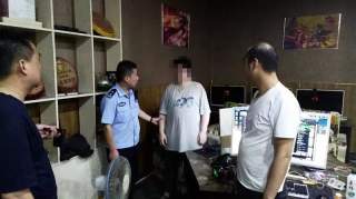 天长警方在网吧意外捕获一名通缉犯......