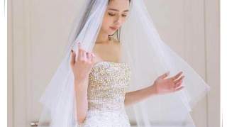 郭碧婷婚纱照片好美