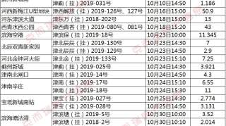 东丽35亿挂牌2宗地，新立地块起始楼面价1万……