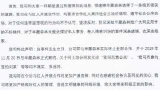 半藏森林被解约揭露解约事件原因详情及其详细资料