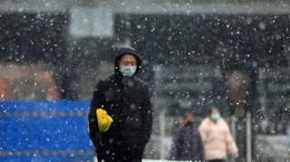 立春后北京又飘雪花，最高气温-2℃|组图