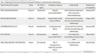 肺癌免疫检查点抑制剂的联合治疗研究进展