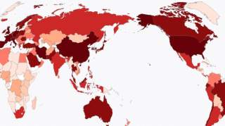 疫情数据显示，韩国累计确诊9332例，即将破万