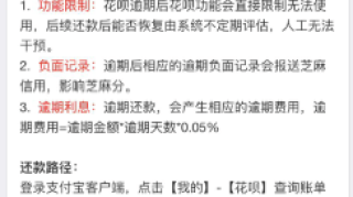 【花呗部分用户接入央行征信，全部用户群将分批陆续覆盖】