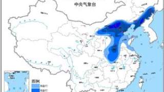 受较强冷空气影响，全国大部分区域气温下降6到10℃