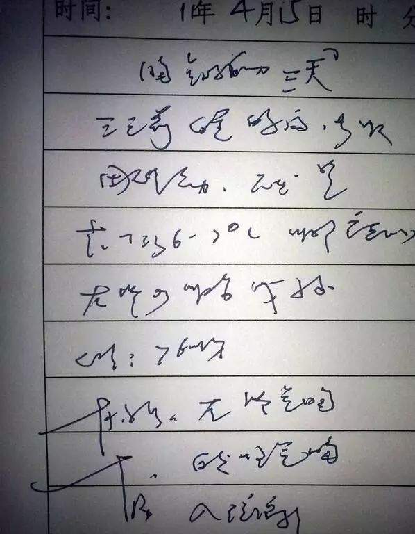 医生的字写得跟天书一样，故意的吗？