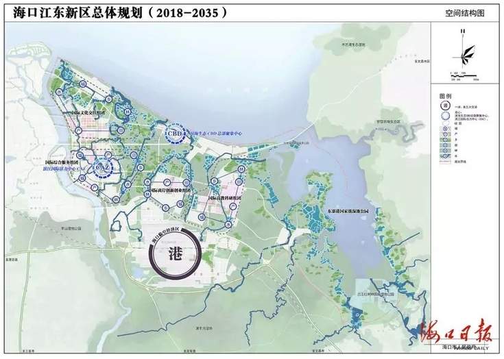 重磅！海口江东新区总体规划（2018-2035）出炉，开始公示