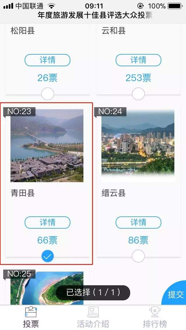 【请为青田打call】2018浙江旅游总评榜之年度旅游发展十佳县（市、区）投票