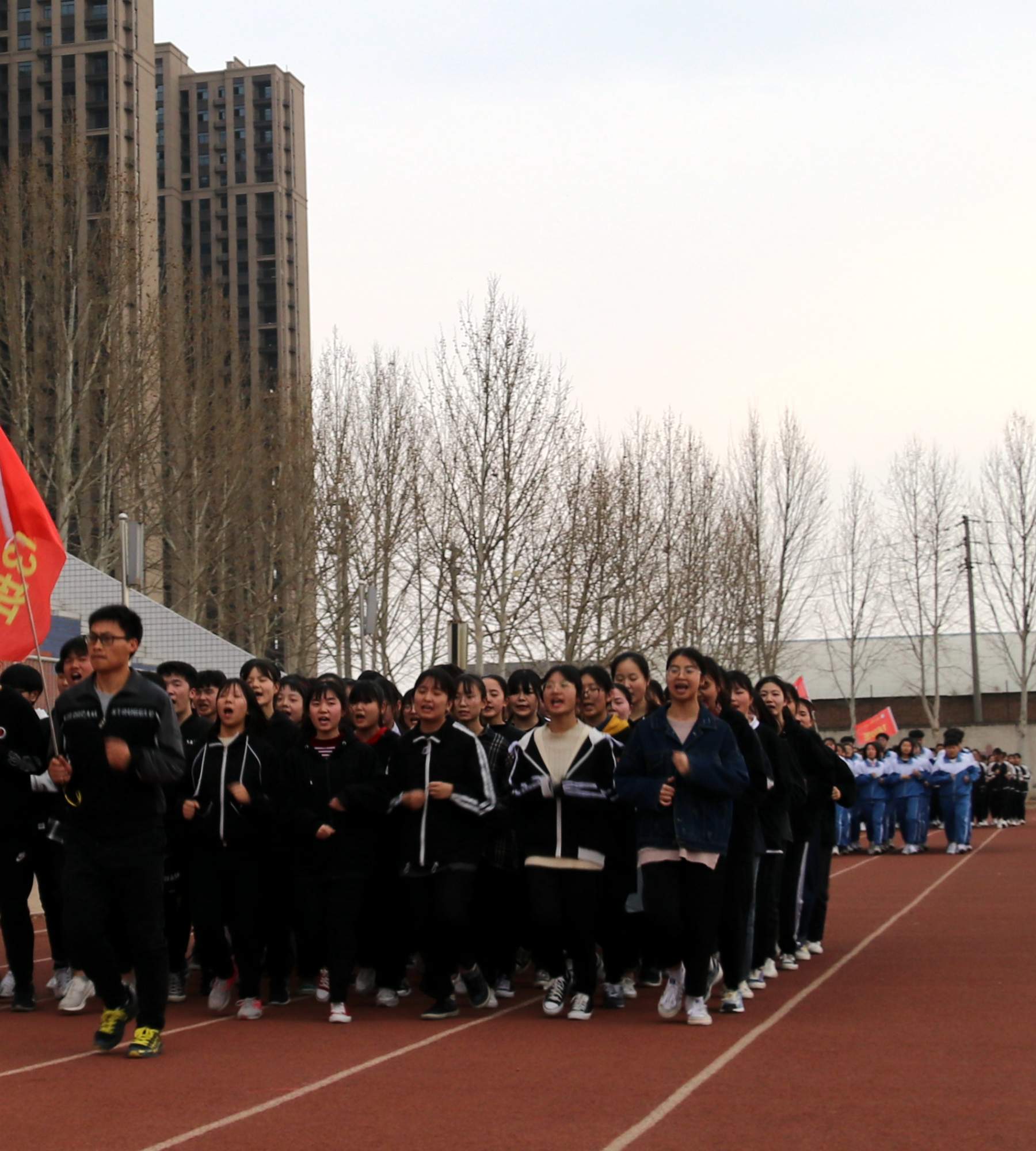 激扬青春 快乐开跑——郑州市第二十九中学举行第三届跑操比赛