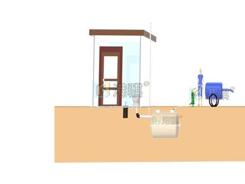 装配式三格化粪池  1.5立方结构图  农村新型厕所