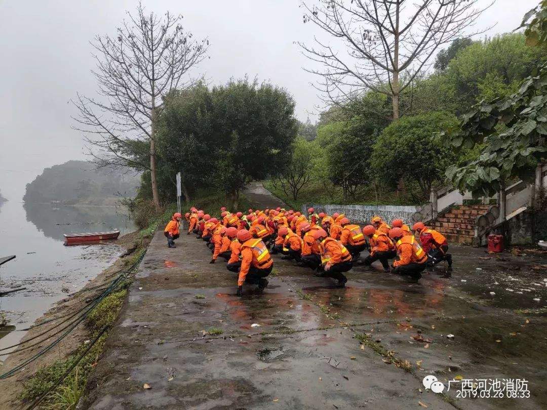 围观~河池市消防救援支队水域救援培训班开训啦！