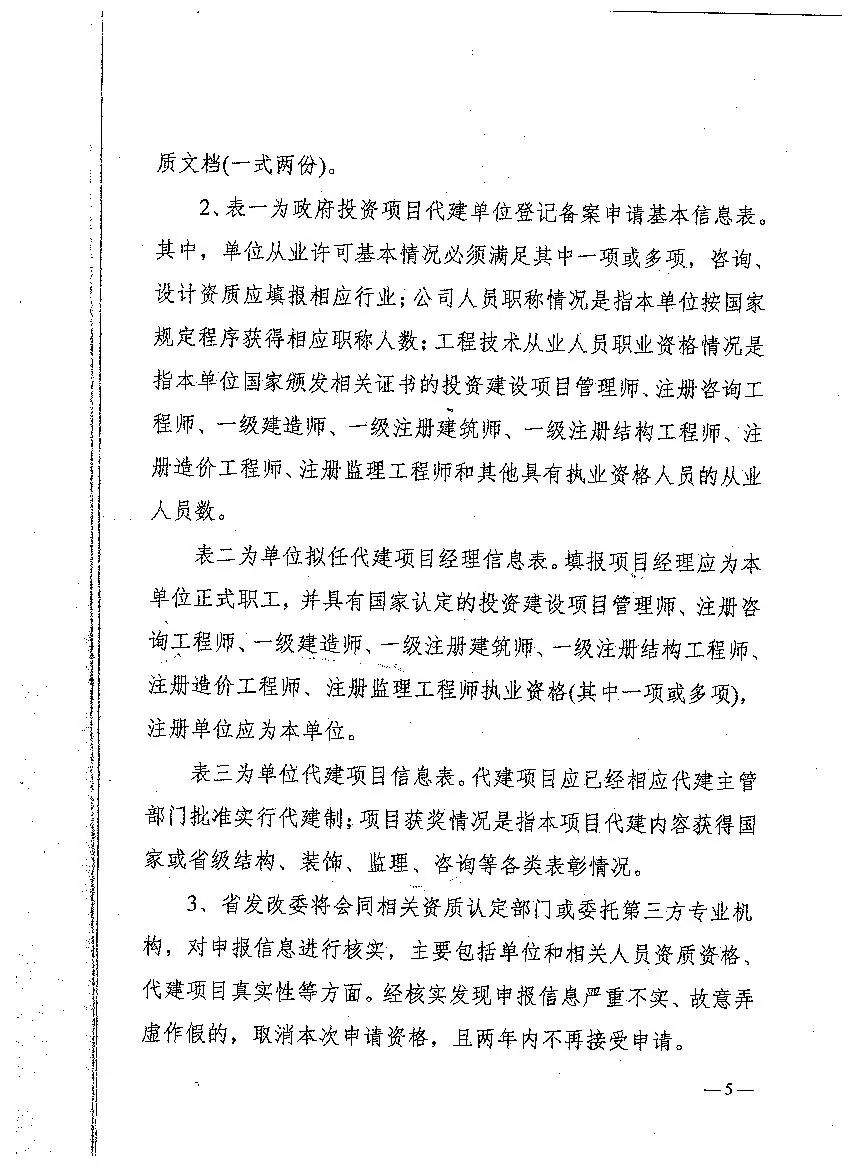 【通知公告】关于做好湖南省政府投资项目代建单位登记备案工作的通知