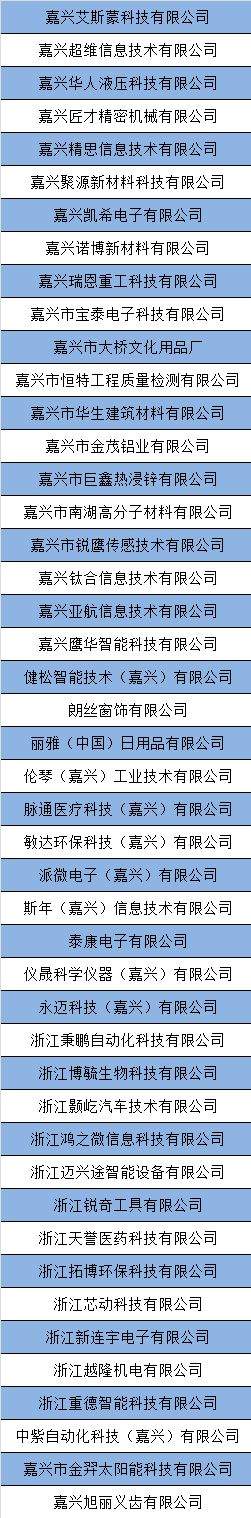 加速领跑！嘉兴科技城新增46家省级科技型中小企业