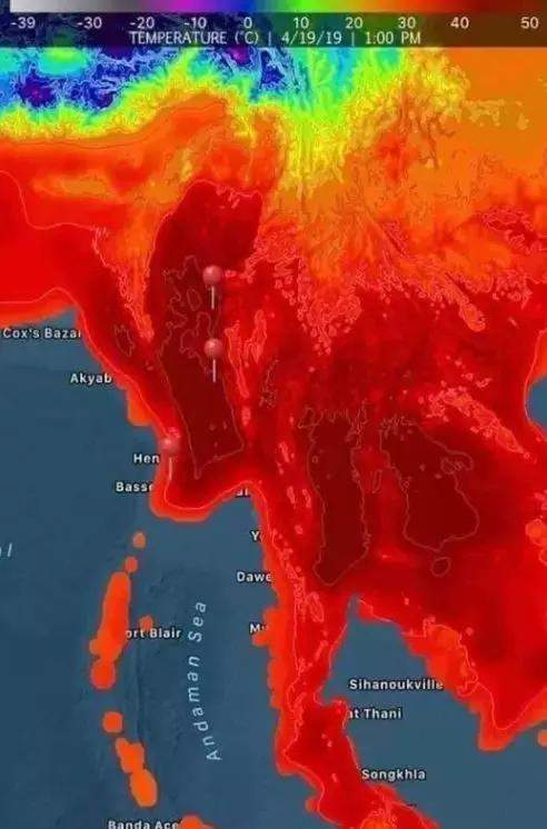 缅甸高温破70年纪录！多地气温飙升至40℃