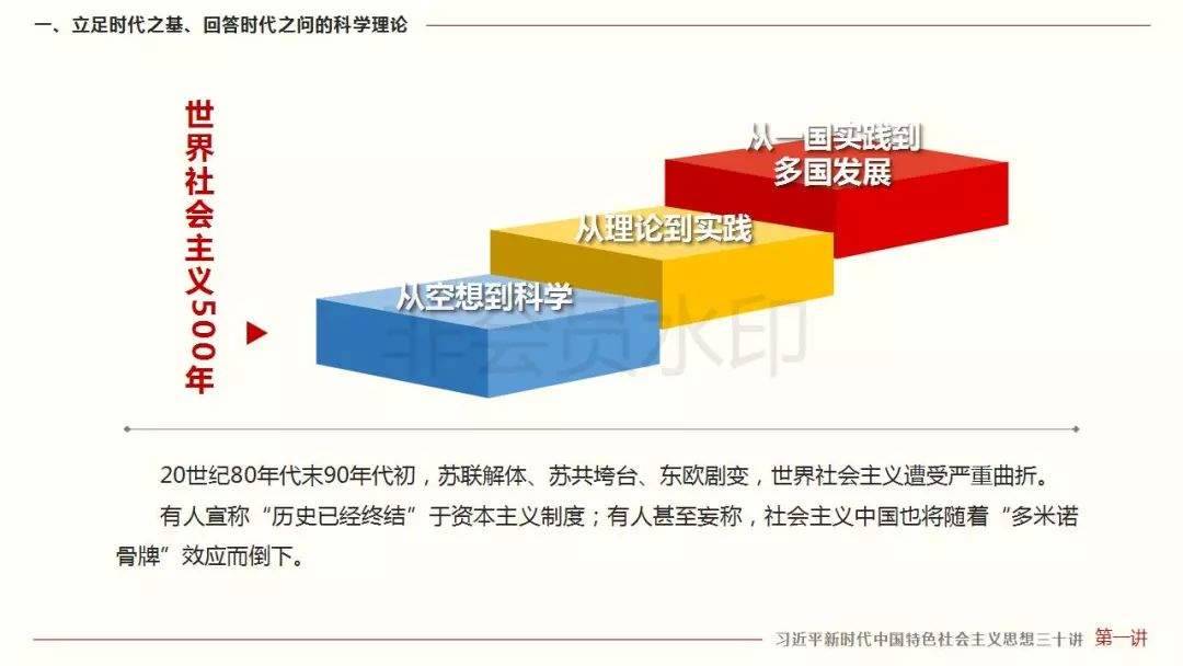 【微课堂】《习近平新时代中国特色社会主义思想三十讲》第一讲