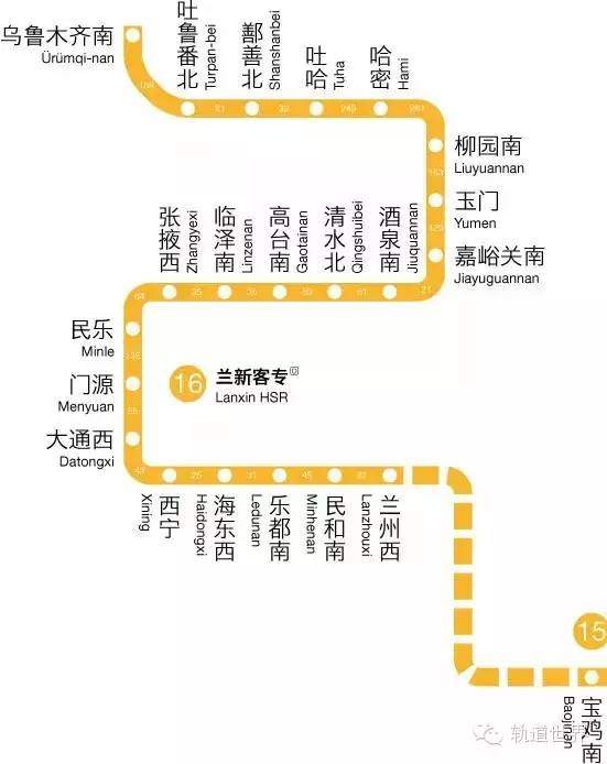 神人把全国高铁画得像坐地铁一样方便