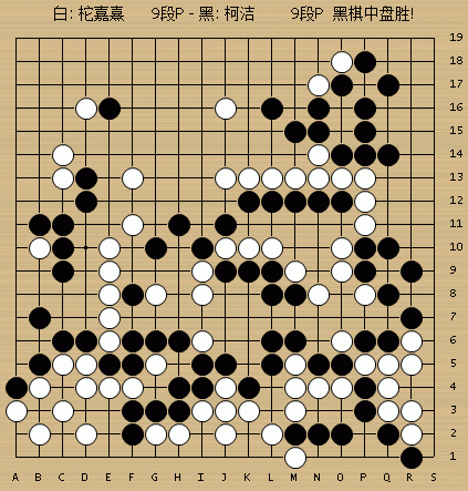 动图棋谱-棋圣战柯洁胜柁嘉熹 许嘉阳胜辜梓豪