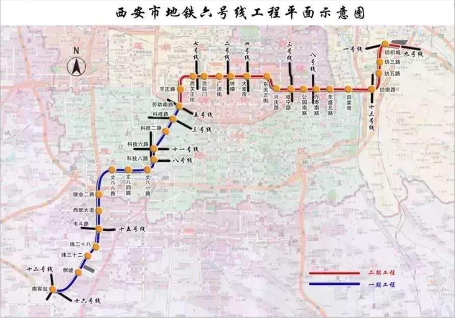 2019年到2024年，西安规划建设这些地铁线路，8号线也加入了！