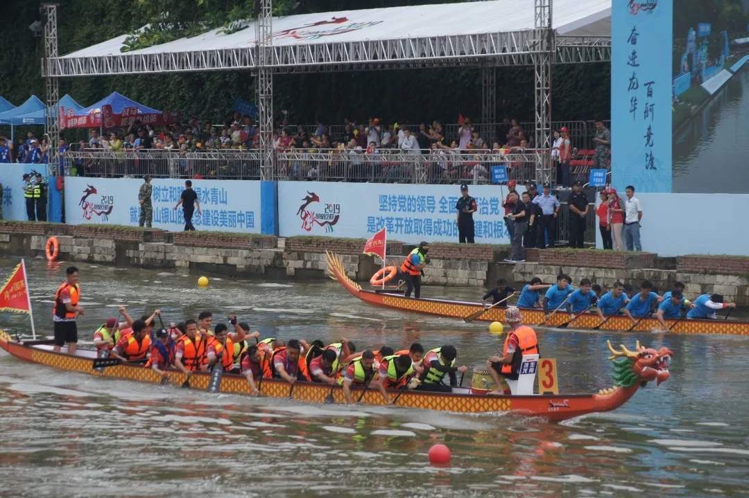 踏浪前行，不畏险阻！龙华区2019年龙舟文化艺术节观澜河国际龙舟赛圆满结束！