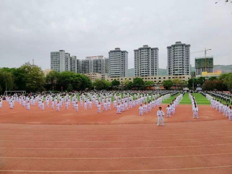 通渭县武术大赛开幕