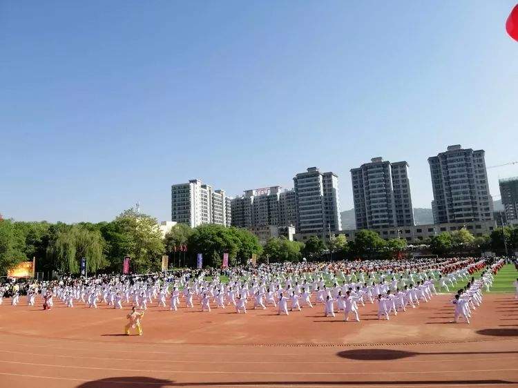 通渭县武术大赛开幕