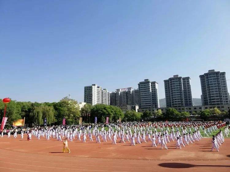 通渭县武术大赛开幕