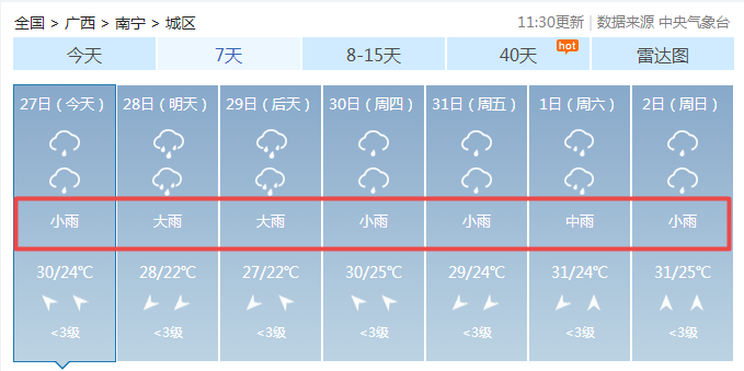 强降雨影响范围继续扩大！未来几天还有一大波雨水打包送货中！