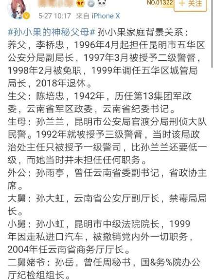 昆明检方逮捕的孙某某并非孙小果，网友：狸猫换太子？