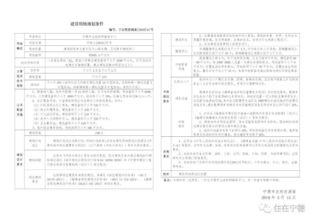 连城新区启动区四地块控规公示