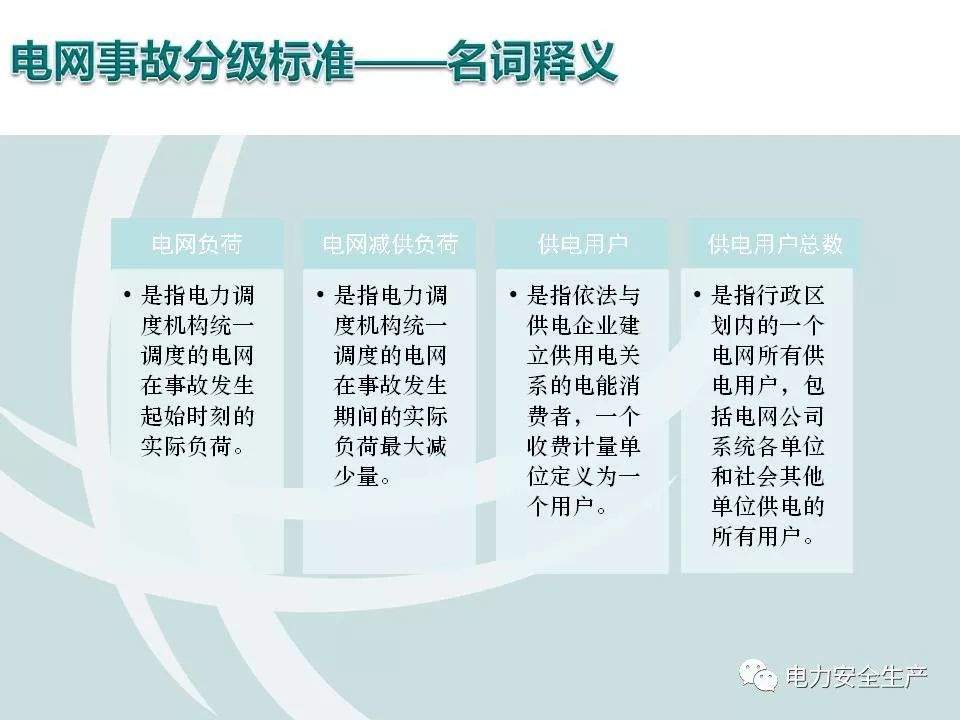 电网事故分级、案例及处置（附案例）