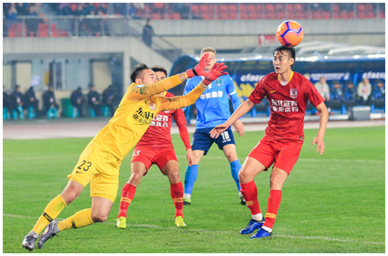 一场3-2让两人禁赛6场，昔日老牌中超球队冲超恐成空谈