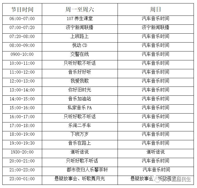 济宁广电最新节目表来了，新节目新编排新形象