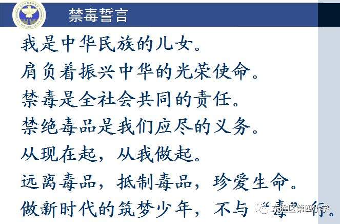 【系统党建+知识讲座】筑梦少年 不与“毒”行