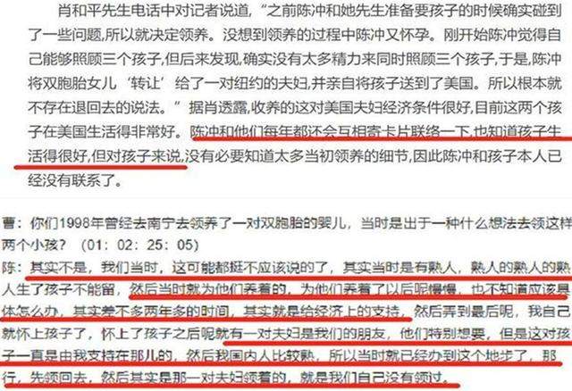 陈冲女儿亮相湖南卫视，不会说中文引争议，弃养双胞胎一事被重提