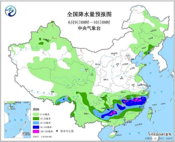 入汛以来最大范围强降雨来袭