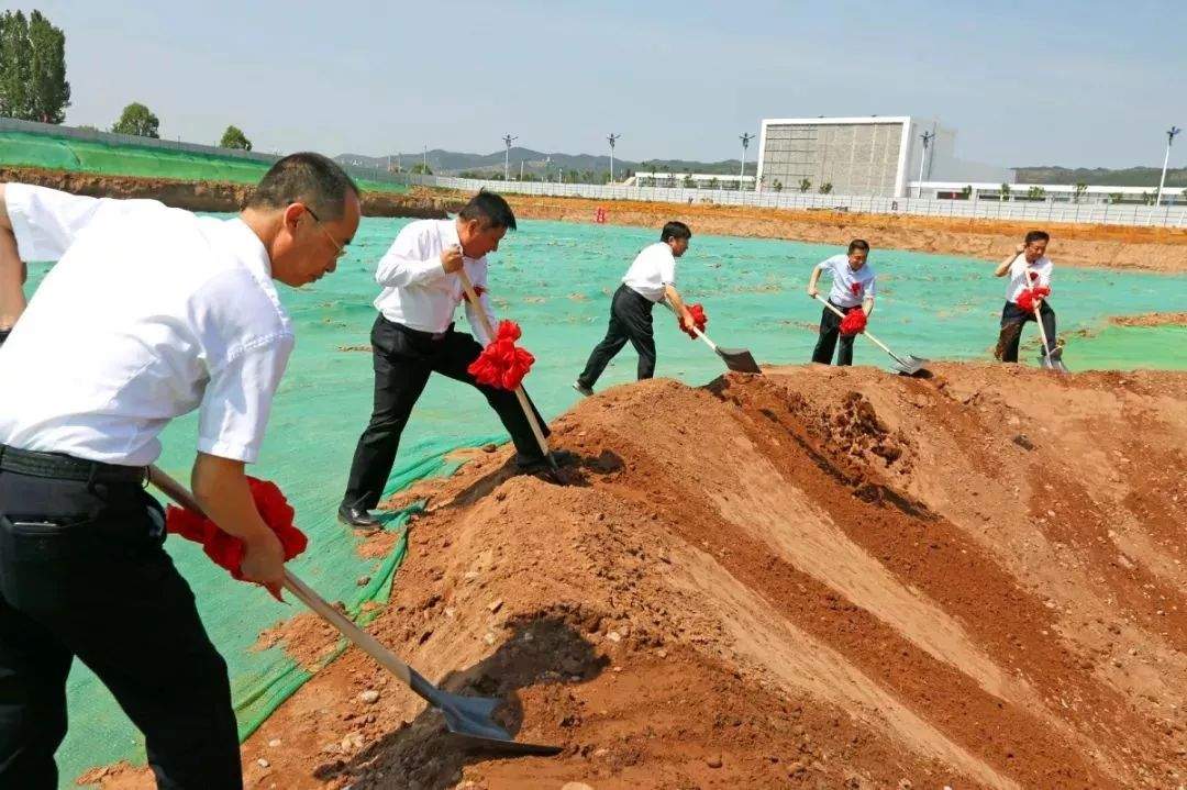 山西建投五建集团中共沁源县委党校办学设施建设项目举行开工奠基仪式