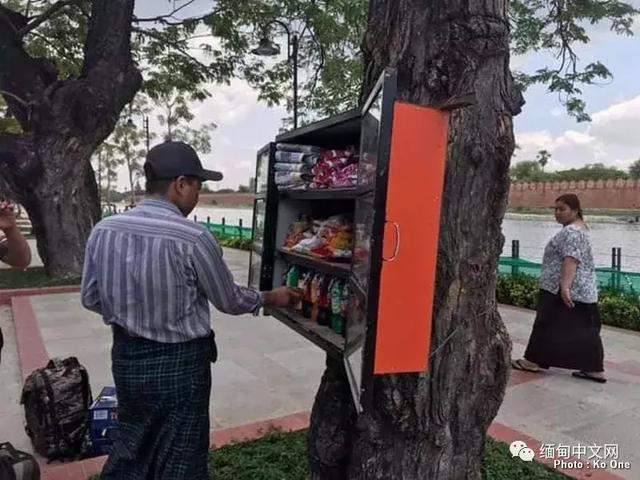 谁说天下没有免费的午餐？在缅甸，就可以有！