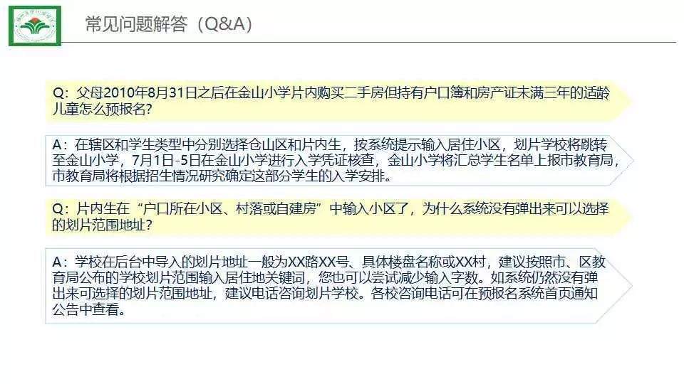 福州市马尾实验小学招生预报名系统家长操作指南（ppt版）