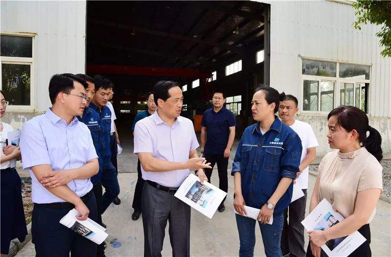 【头条】王启荣赴宿州市循环经济示范园主持召开重点项目建设座谈会