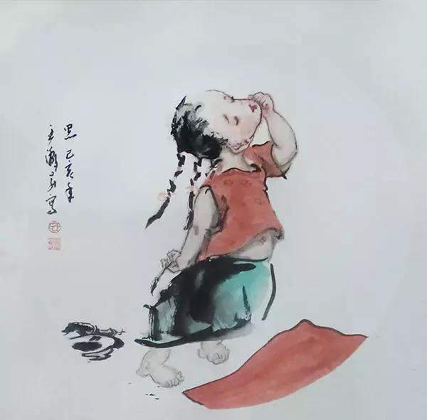 “局中局”笔墨新形式-著名画家王瀚昇作品赏析